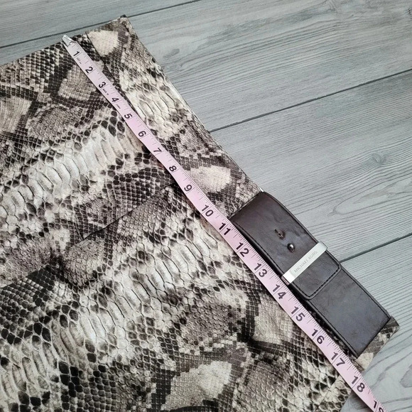 MICHAEL Michael Kors Women's Straight & Pencil Skirt 10 Multicolor Snake Print - Picture 9 of 10